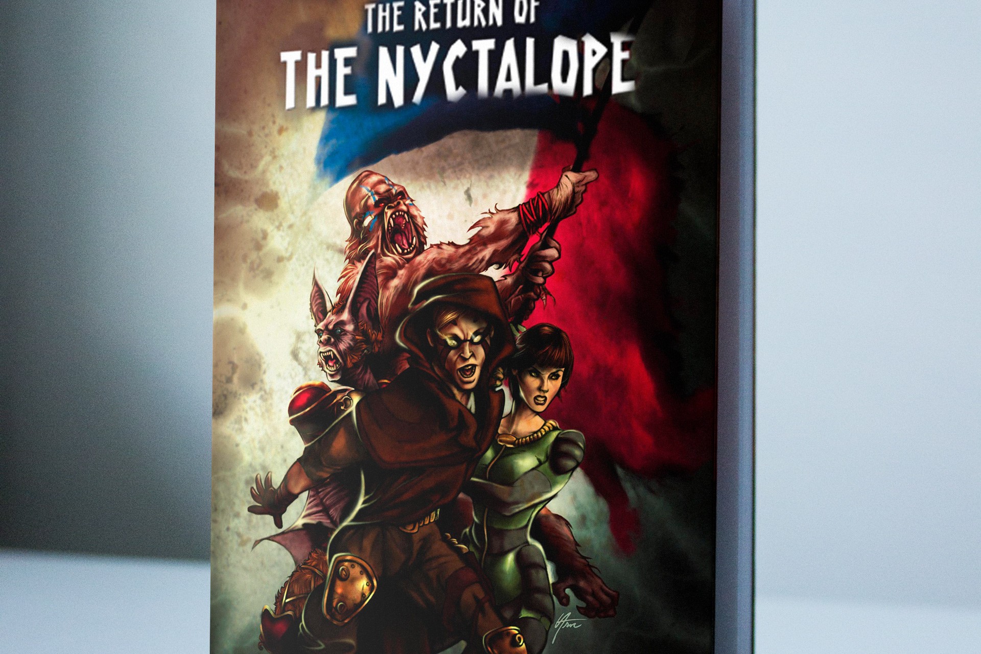 couverture du retour du nyctalope