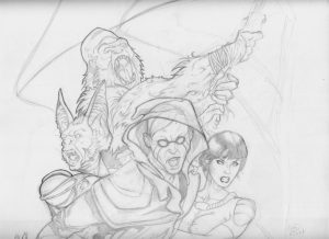 nyctalope dessin