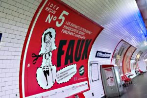 affiches métro paris piétinons les préjugés
