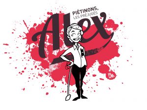 illustration Alex piétinons les préjugés