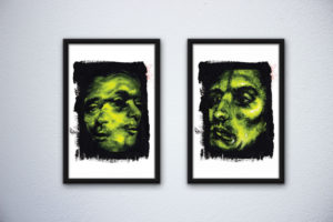 Mise en situation de peinture réalisée par Arnaud Hascoet
