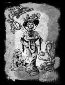 Pouvoir illustration pour JDR Crimes Paris