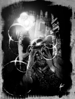 Psychotique illustration pour JDR Crimes Paris