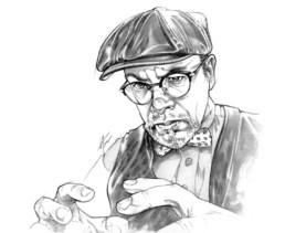 Portrait de Frank Brison, auteur du scénario Aube de sang pour JDR Crimes Paris