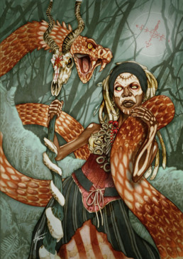 Illustration couleurs de Marinette pour le livre univers Mississippi de Christophe Gérard, Tirodem